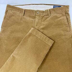 Y2K VINTAGE Ralph LAUREN Men's Tan Corduroy Pants
